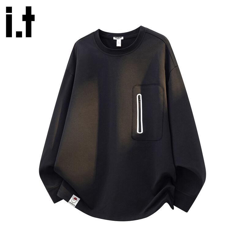 CHOCOOLATE Men s Loose Fit Long Sleeve T-Shirt S