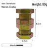 Zinc Alloy Kongming Puzzle Lock: Disentanglement Ring Educational Toy