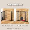 DEARBB Baby Gate with Pet Pet Gate Height Cat Dog Cat Escape Prevention Cat Can Pass Above Cat Baby Tension Double Baby Baby Kitchen Door, 76cm, Gate,