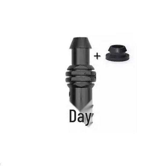 Complete Set of Barbed Pipe Fittings: Drip Irrigation Connectors Direct Elbow Tee Plug for 16/20/25mm Pipes