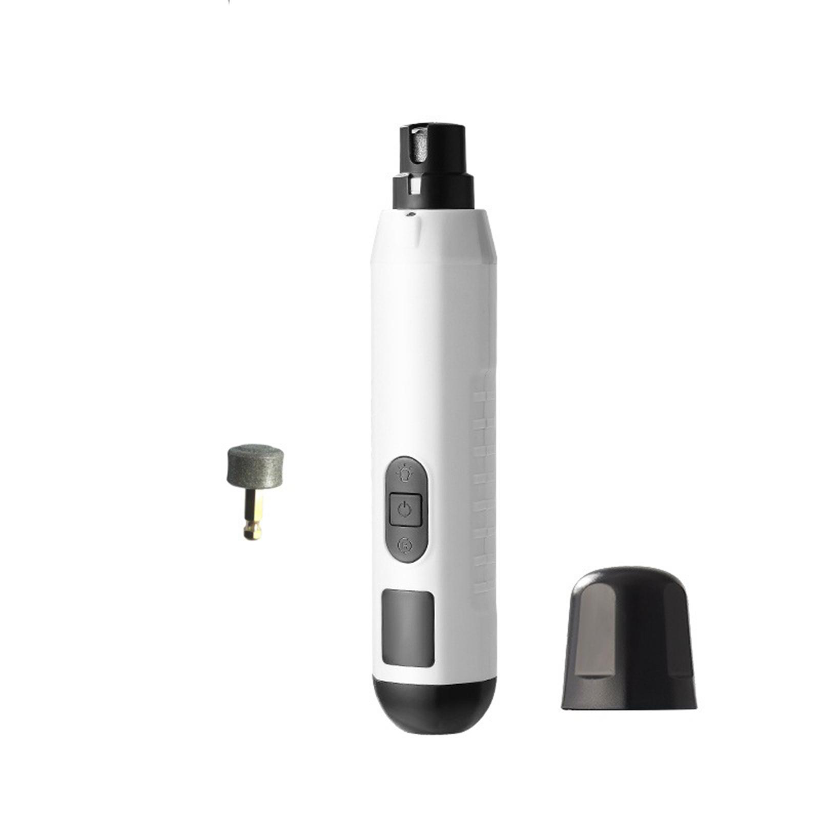 

Pet Nail Polisher With Lights, Blood Line, Electric Charging, Nail Clipper, And Dog Manicure One Size белый