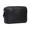 New FANSIZHE Leather Fanny Pack, Crossbody Bag Men's Black DFB8075-DPBA4-D41E
