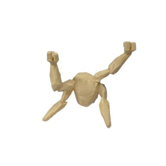 Weightlifting Rock Aliens Holder Pen Science Movie 3D Printed Character Pencil Stand