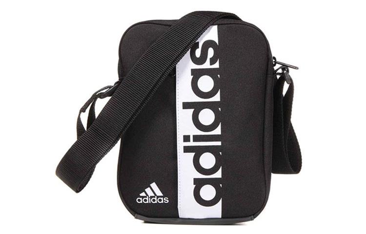 Adidas Unisex Black Polyester Small Square Bag, Shoulder Bag, Crossbody Bag Regular S99975