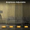 Smart RGB LED Curtain Lights DIY App Control 400 LEDs Music Sync Waterproof IP68 Party Christmas Home Outdoor Indoor Decoration