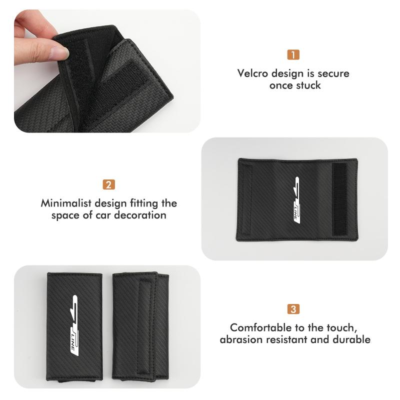 NAQF7 For KIA Car Handle Protective Cover Roof Handle Covers Auto Interior Accessories K5 K2 Optima Soul Spectra Niro Cadenza Sephia