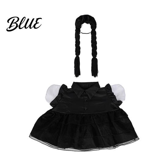 Garden Statue Accessories 1 Set Christmas Porch Goose Outfit Lace Princess Dress Halloween Clothes Costume for 23 Inch Statue Lawn Yard Patio Decor