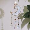 Stained Hanging Ornament Custom Car Suncatchers Rainbow Colorful Crystal Dangling Sun Catchers