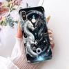Transparent For Xiaomi Mi 8 Case Cover Luxury Fashion Butterfly Funny Cute Painted Casing M1803E1A