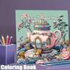 Cross-border Dream Teapot House Coloring Book – Thickened Edition