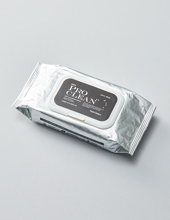Tony Moly Pro Clean Мягкие очищающие салфетки 50 шт.