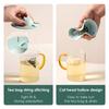 New Cat-shaped Tea Bag Mug Topper Dustproof Universal Cup Covers Squeezer Multi-functional Water Cup Lid