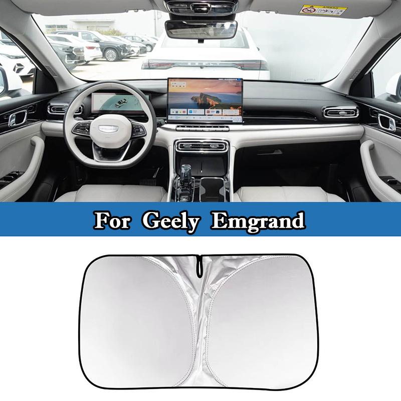 Car Windshield Sunshade Cover Front Window Interior UV Protection for Geely Monjaro Xingyue L Preface Boyue Haoyue Panda Binyue
