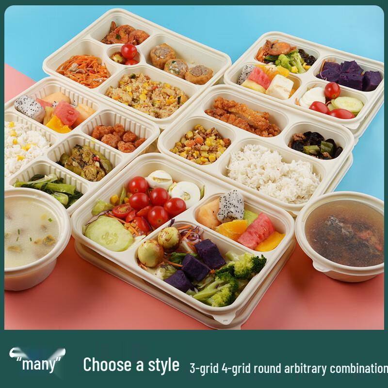 Xinyi Degradable Corn Starch Takeaway Bowls with Lid