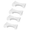 4pcs Hearing Aids Protective Cover Soft Silicone Prevent Scratches Hearing Amplifier Protector for Seniors