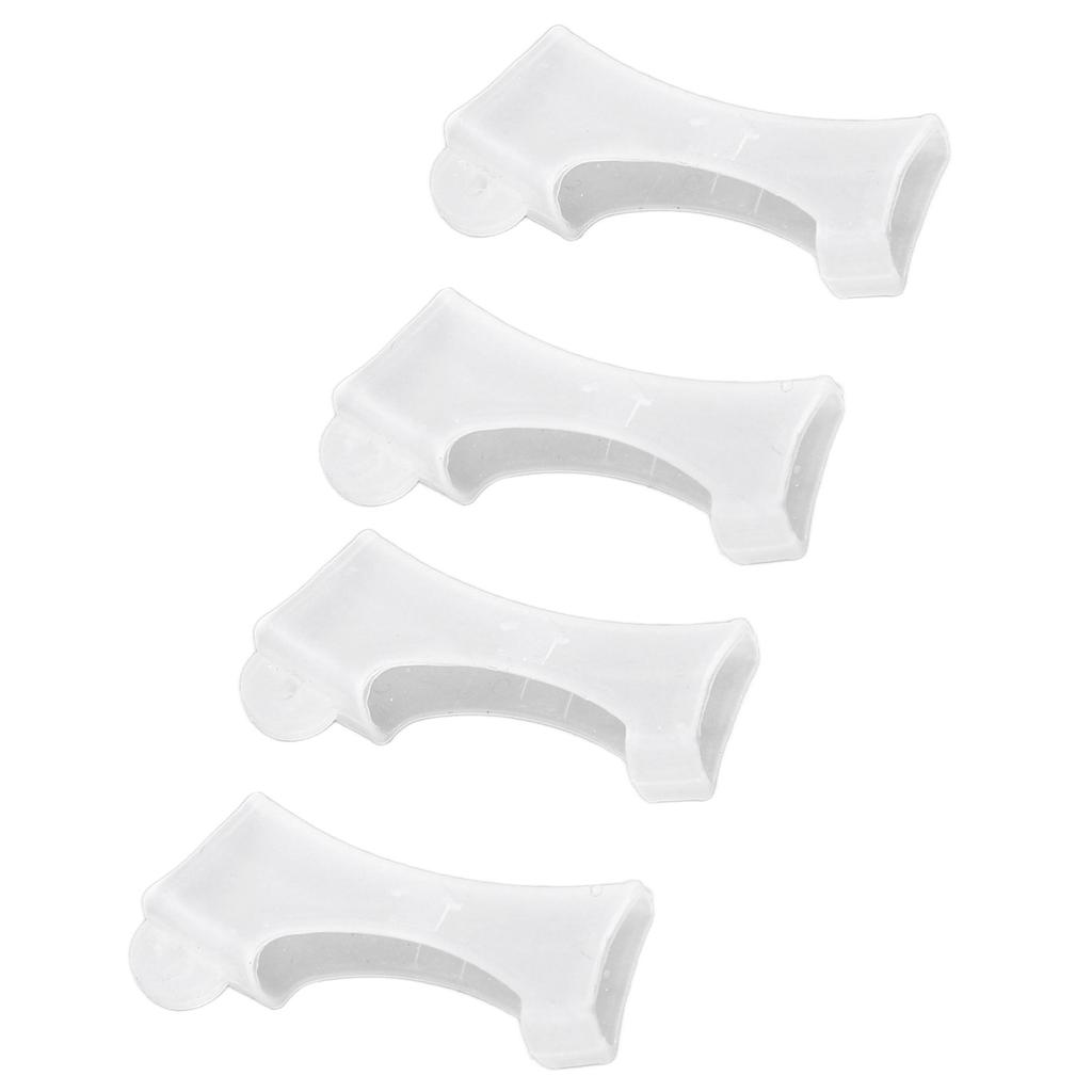 4pcs Hearing Aids Protective Cover Soft Silicone Prevent Scratches Hearing Amplifier Protector for Seniors