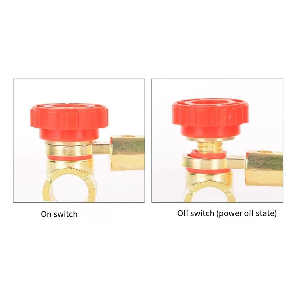 12V Car Battery Terminal Isolator Angle Rotatable Auto Battery Disconnector  Car Accessories