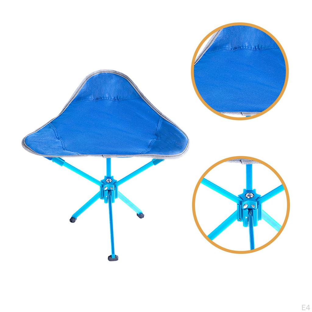 Camping Stool Seat Portable Folding Lightweight Small Foldable Chair Outdoor Fishing for