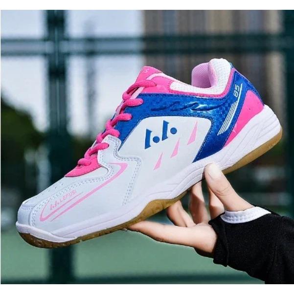 New Men's and Women's Professional Badminton Tennis Sports Shoes Lightweight Volleyball Shoes Badminton Large Size 36-45