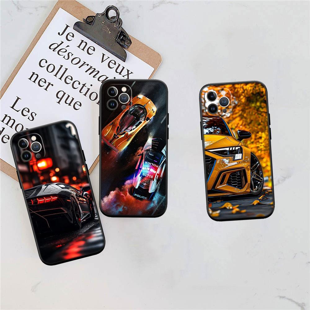 MY26 Supercar Sport Car Soft Shell Phone Case for OPPO A3 Pro A72 A74 A76 A77 A77S A78 A79 A94 A95 A18 A40M A58