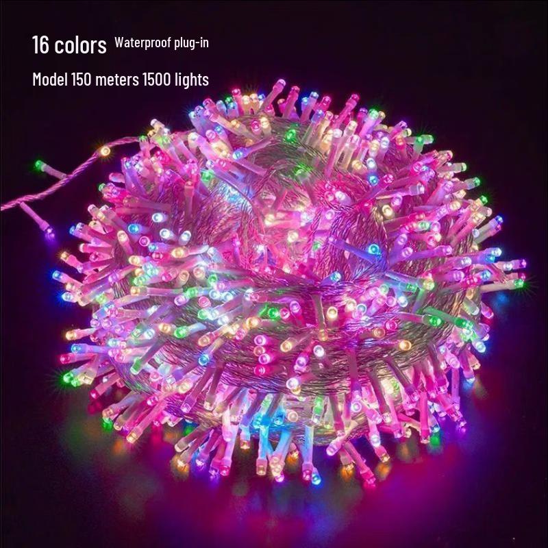 UOSU Outdoor LED Colorful String Lights