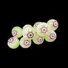 50Pcs Luminous Fake Eyeballs Halloween Eyeball Glow In The Dark Bouncy Ball Decoration Haunted House Home Bar Horror Props
