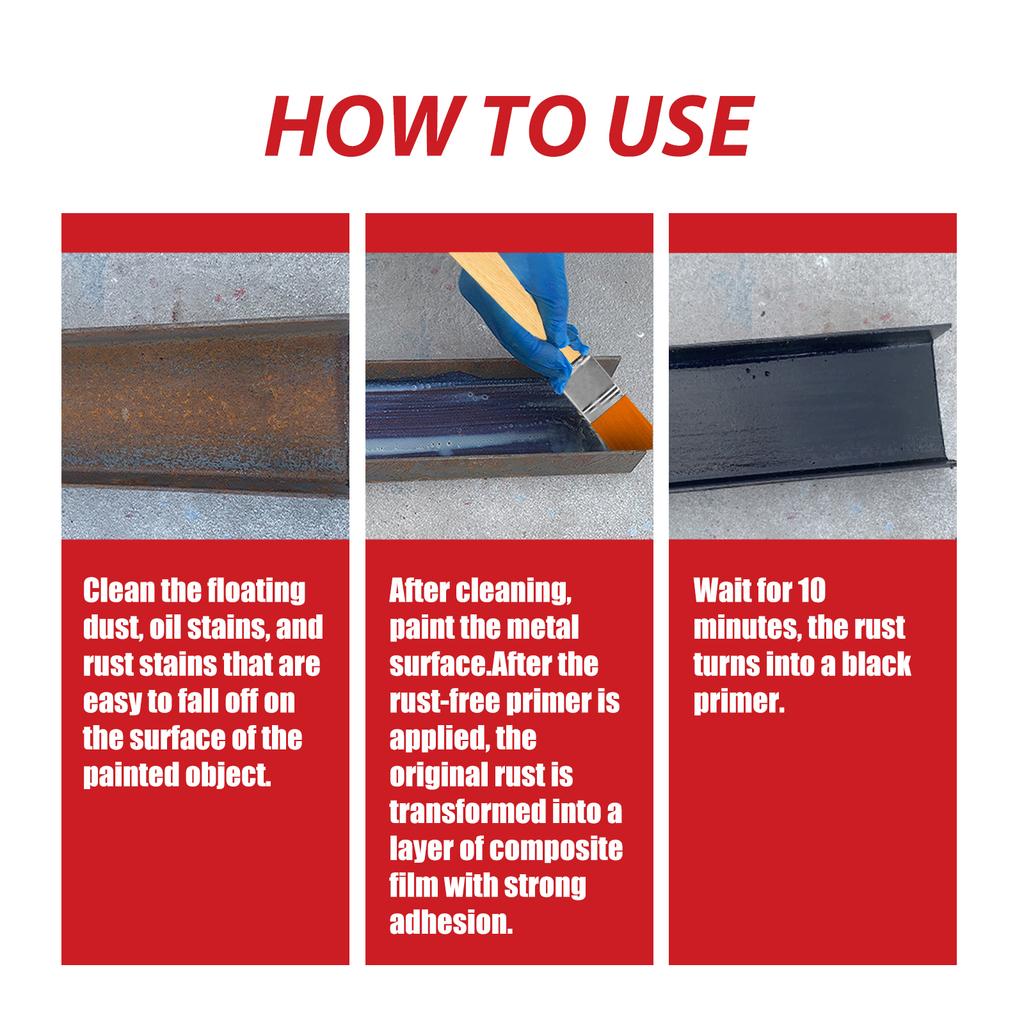 100/300g Car Chassis Rust Remover Rust Renovator Multi Purpose Metal Rust Remover Primer Agent Rust Anti-corrosion Inhibitor