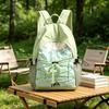 Schoolbag1011 New Simple Backpack Female Student School Bag Outdoor Sports Backpack Mountaineering Bag Short Trip Bag