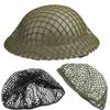 1 Stuk Legerhelm Net Groen Zwart Tactische Helm Net Cover Voor M1 M35 M88 Mk1 Mk2 Helm Airsoft Beschermhoes