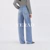YERAD Women's Loose Wide-Leg Straight Jeans