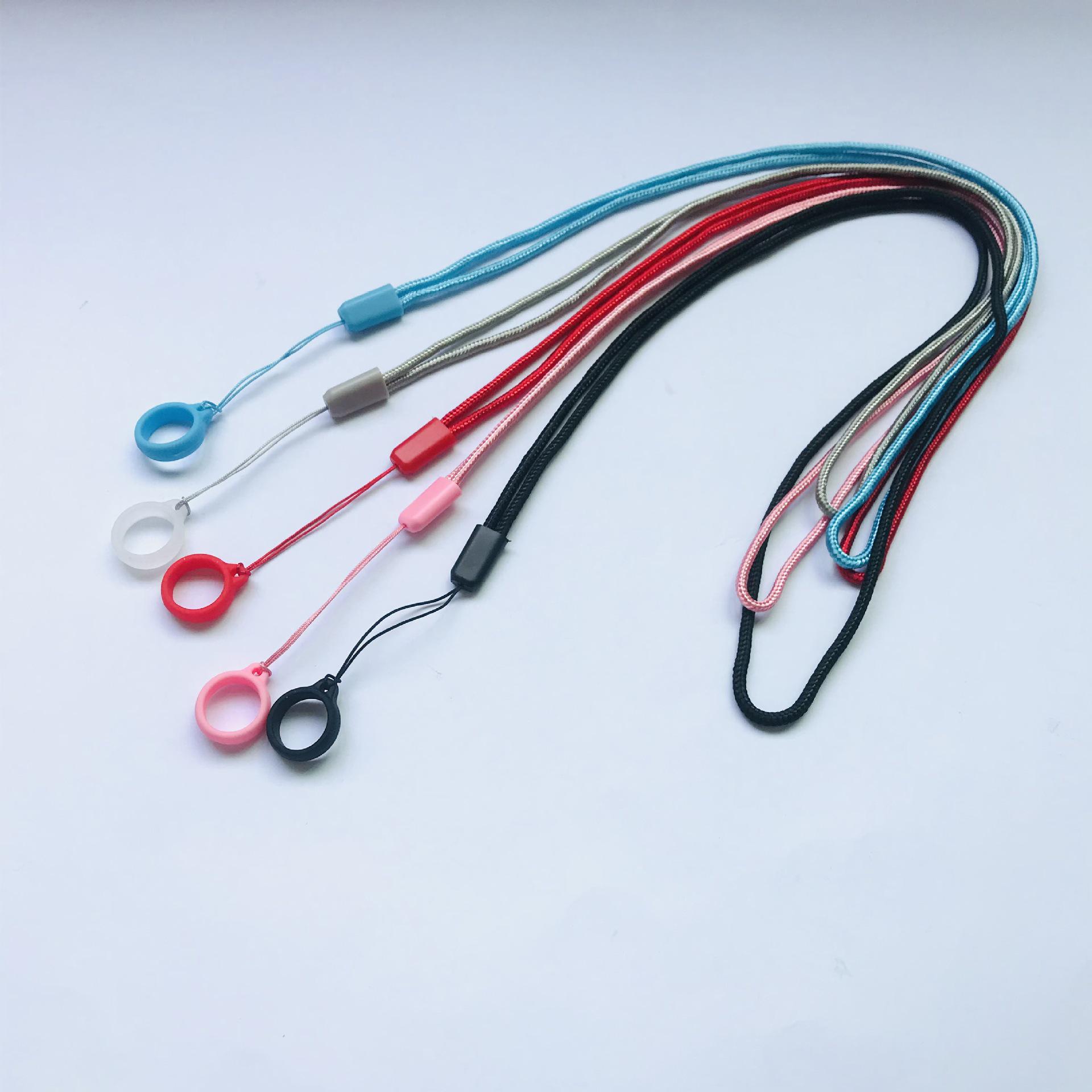 

DZ Шнурок-кольцо для дыма - Универсальный шейный ремешок для электронных сигарет, студенческих билетов, телефонов и многого другого Black [Bulk]