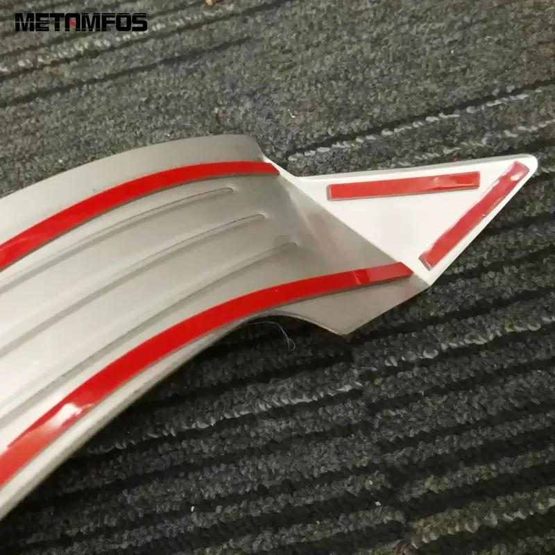 For Volkswagen VW Tiguan 2017 2018 Interior+Exterior Door Sill Scuff Plate Entry Guard Welcome Pedal Car Accessories