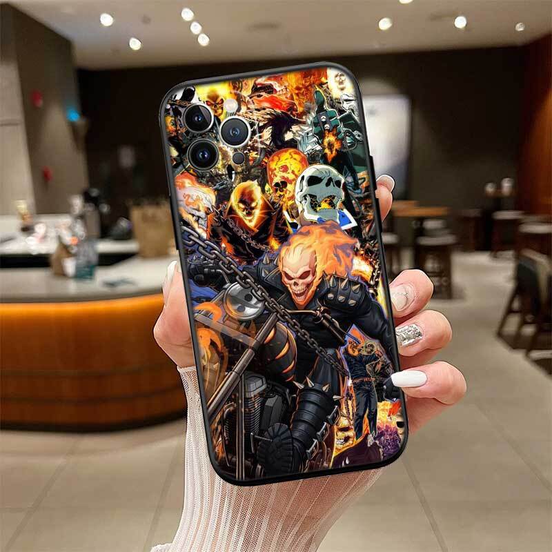 Ghost Rider Case for Samsung Note 20 10 S25 Plus Ultra Lite FE M20 M21 M30 M31 M51 A11 A26 A51 A52 A53 A56 A70 A71 A72 A73