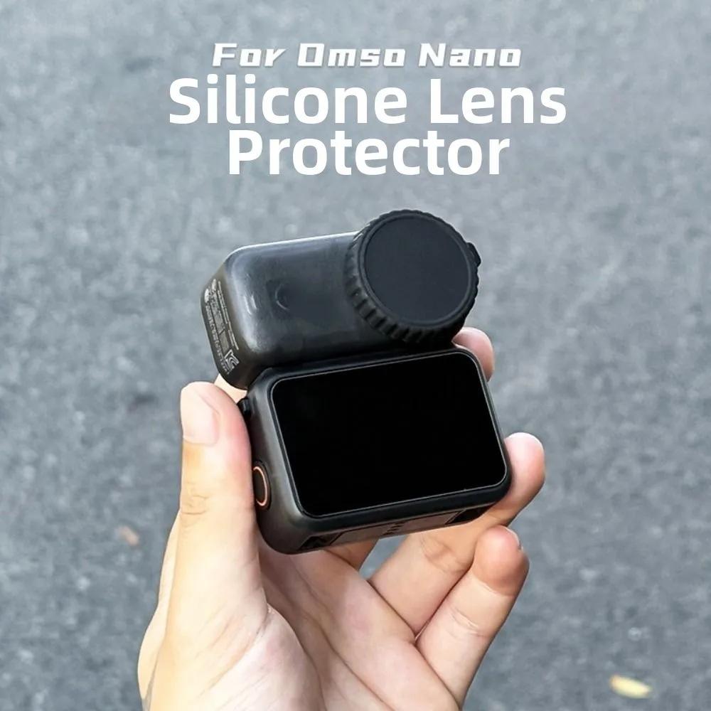 New Silicone Lens Cover Anti-Scratch Dust-proof Lens Protective Case Lightweight Lens Guard for DJI Osmo Nano Camera Accessories