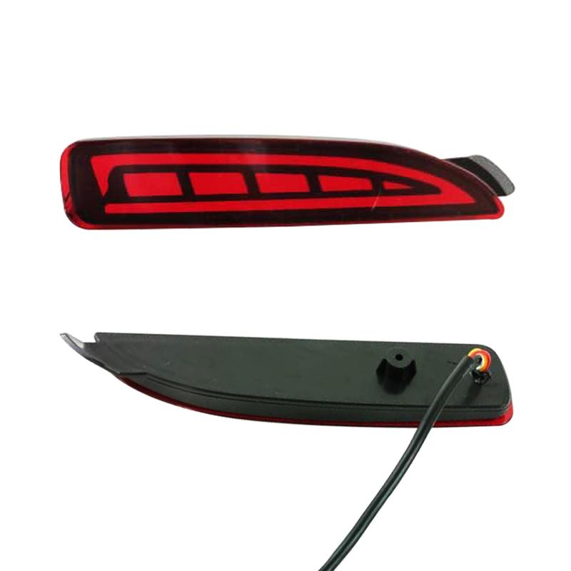 LED Rear Bumper Reflector Brake Stop Light Car-styling Turn Signal For Mazda 6 Atenza For Mazda 2 DY For Mazda 3 Axela (CA240)