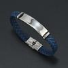 Fashionable Handmade Leather Cord Bracelet With Stainless Steel Hardware Slim Design Fits Most Wrists Great As Friendship Or Romance Gift