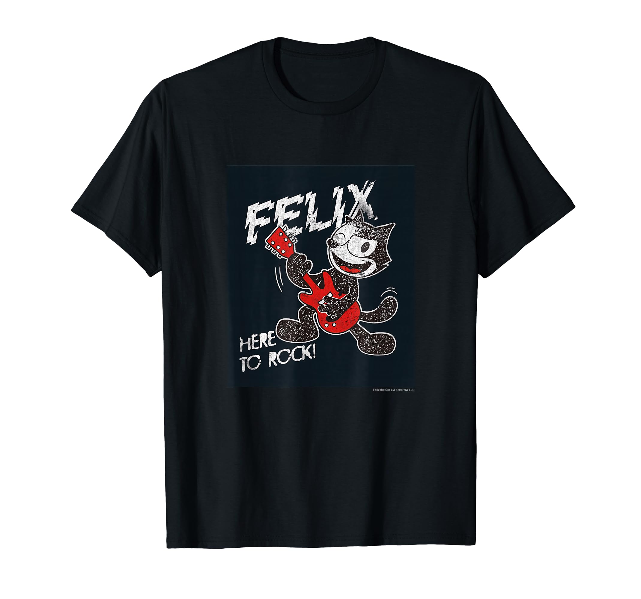 Felix the Cat HERE TO ROCK! T-shirt