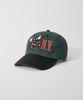 Gameoncheupaeb Washed I Love N.Y. Ball Cap (Dark Green)