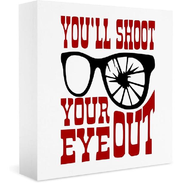 Christmas Vacation Funny Decorations - Xmas Holiday Sign, 5 X 5 Inches