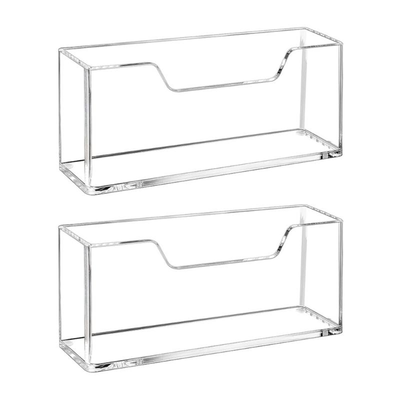 Acrylic Tabletop Napkin Holder For Modern Dining And Kitchen Countertops Organization Paper Towel Storage Stand