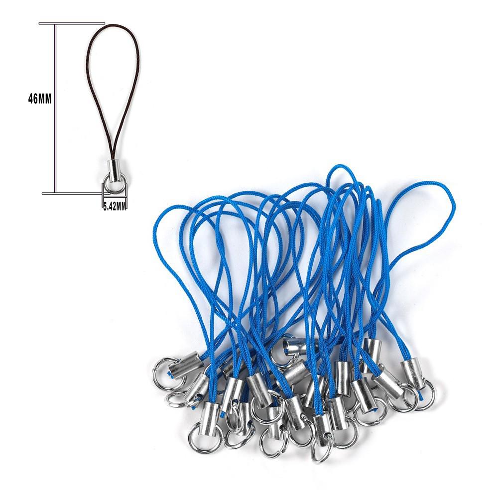 Legering Telefoonkoord Poppenhanger - DIY Handgemaakt Sieradenaccessoire