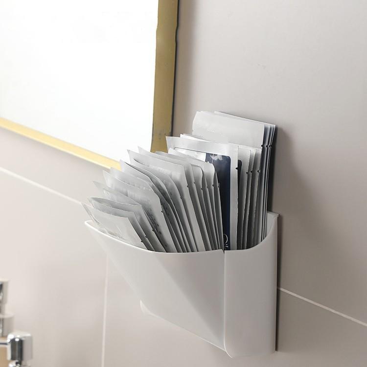 Foldable Wall-Mounted Face Storage for Dresser