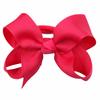 Cute Baby Girls Hair Bows Hair Ties Kids Hair Bands 3inch Bows Ponytail Holder Ties Children Kids Hair Accessories