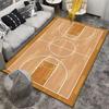 Basketball Court Print Carpet for Bedroom Living Room Decor Stylish Suitable for Use As an Anti-slip for Living Room Bedroom Sofas