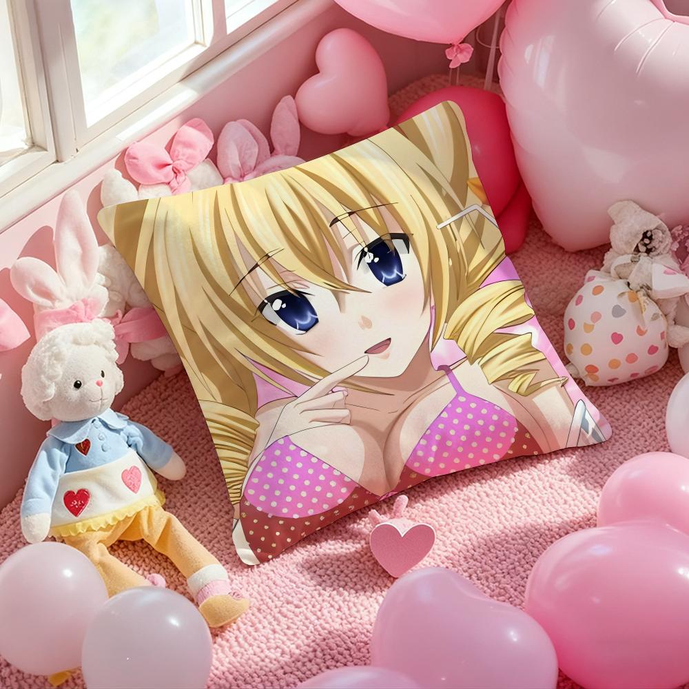 Heißes Anime H-High School DxD Kissenbezug Musterbedruckte Kissenhülle für Wohnzimmer Sofa Kissenbezug & Schlafzimmer Dekoration