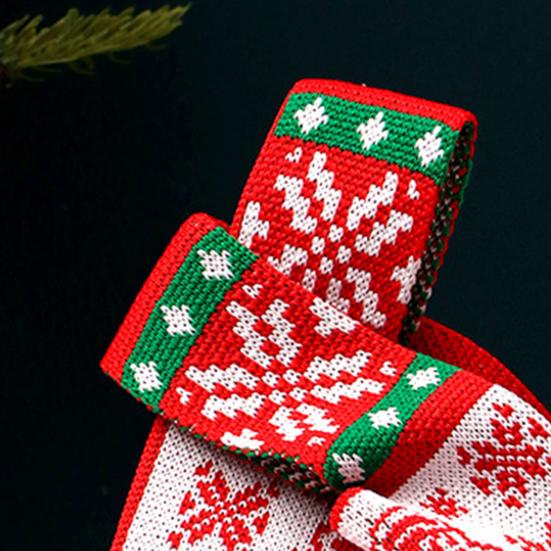 Christmas Gift Bag Knitted Xmas Tree Handbag Christmas Eve Party Favor Bag Reusable Gift Pouch for Festive Gift Packaging