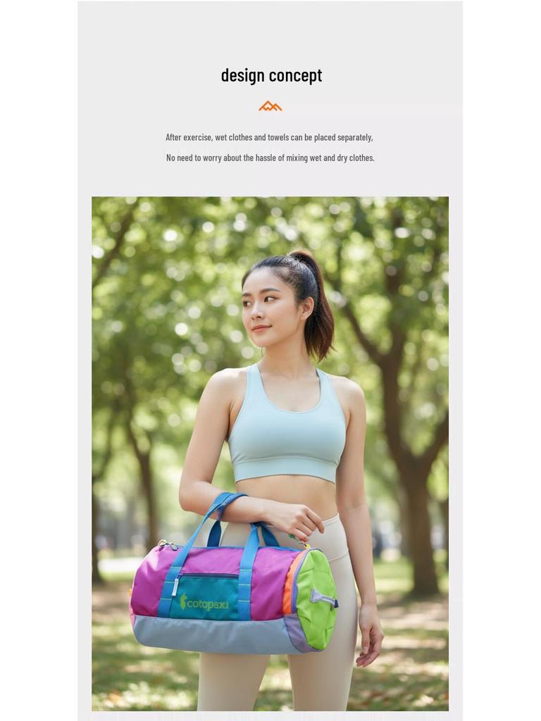 Dopamin Faltbar Großes Fassungsvermögen Alpaka Reise- & Sporttasche