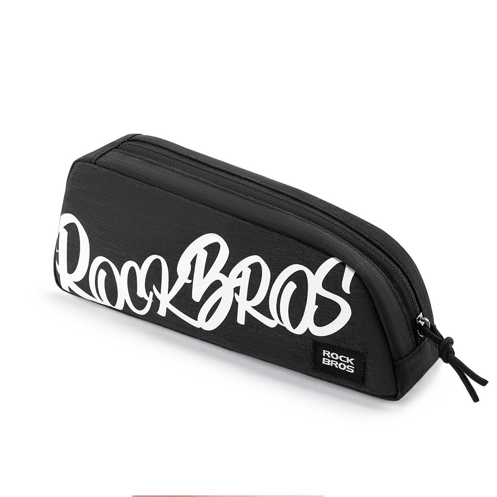Rockbros Cycling Top Tube Bag Adjustable Bike Frame Pack For Phone 0.8L Large Capacity Reflective Mtb Road Bike Bags