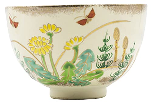 

wild tea bowl by in a presentation box Ninkiyoharu s (made Ryuyama) [12.3×8cm 230g]
