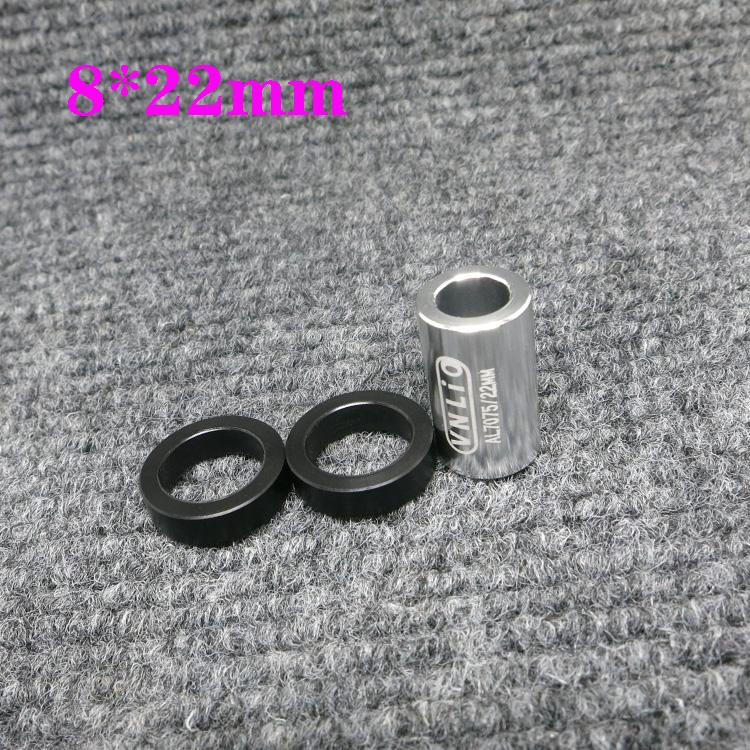 VNlio mountain bike rear shock absorber turning point bushing outer diameter 12.7 inner diameter 8 shock absorber 22 24 32 44mm